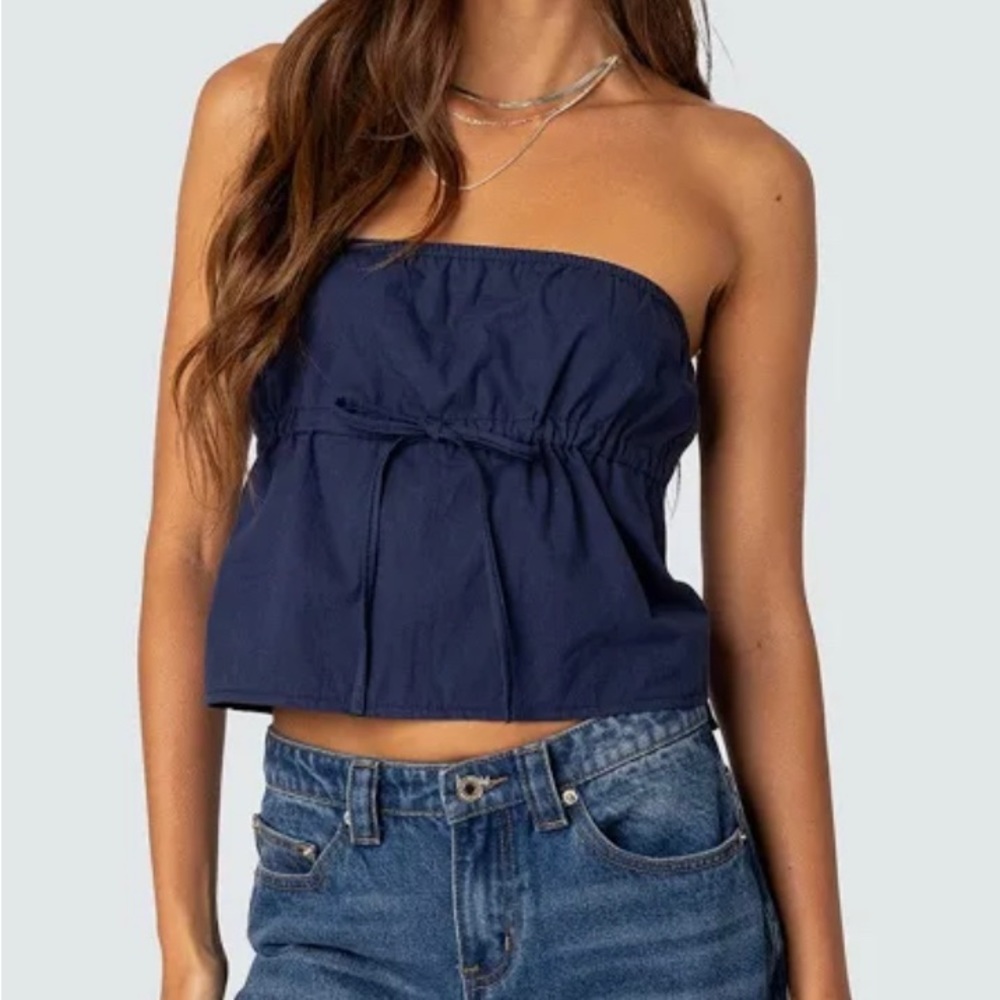 Edikted navy tube top